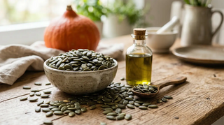 Kürbiskerne: Die unterschätzte Kraftzentrale für Prostata, Haare und Psyche