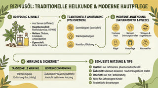 Rizinusöl – Wirkung, Anwendung, Inhaltsstoffe und ganzheitliche Bedeutung in der Naturheilkunde